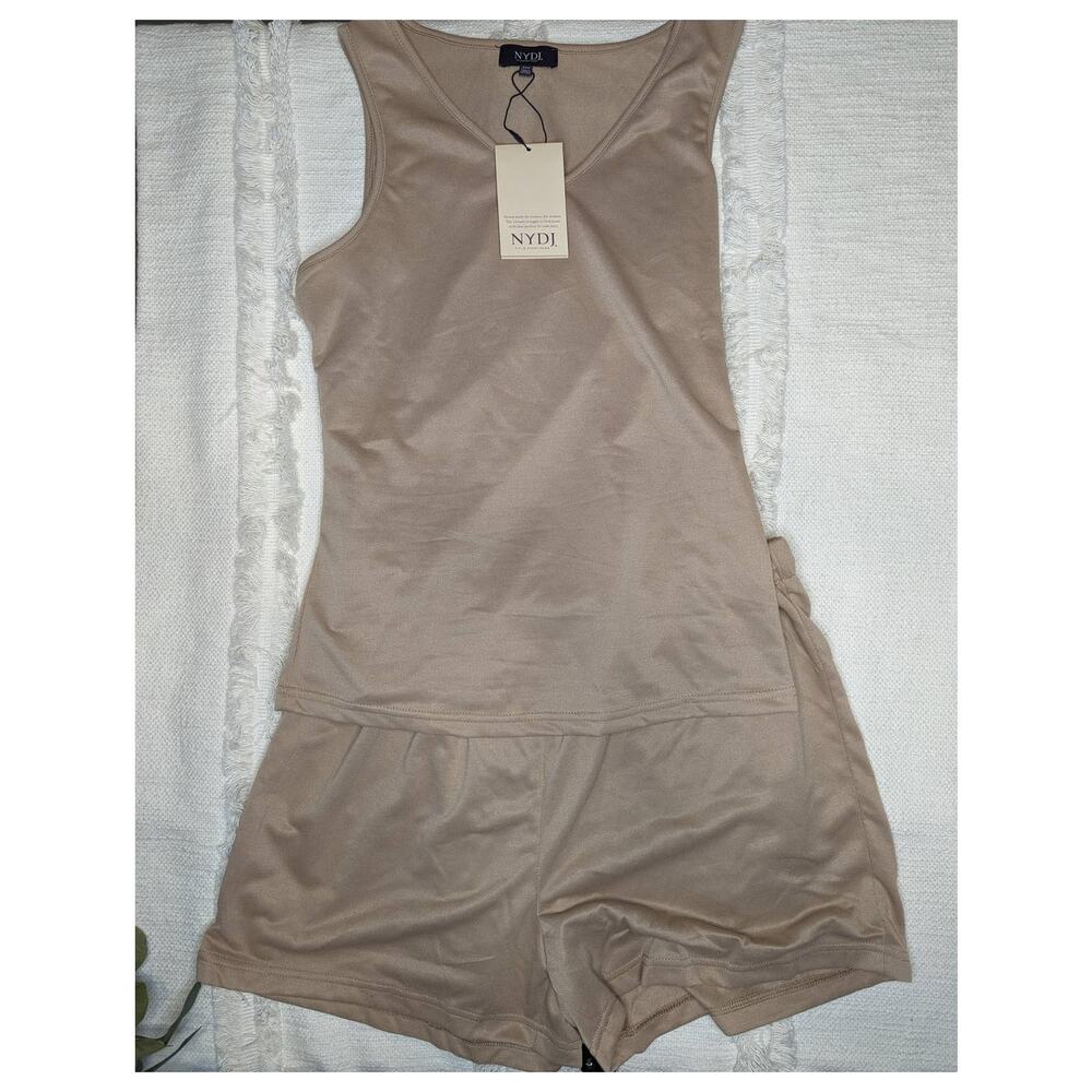 NYDJ Tank & Short Lounge Set in Taupe